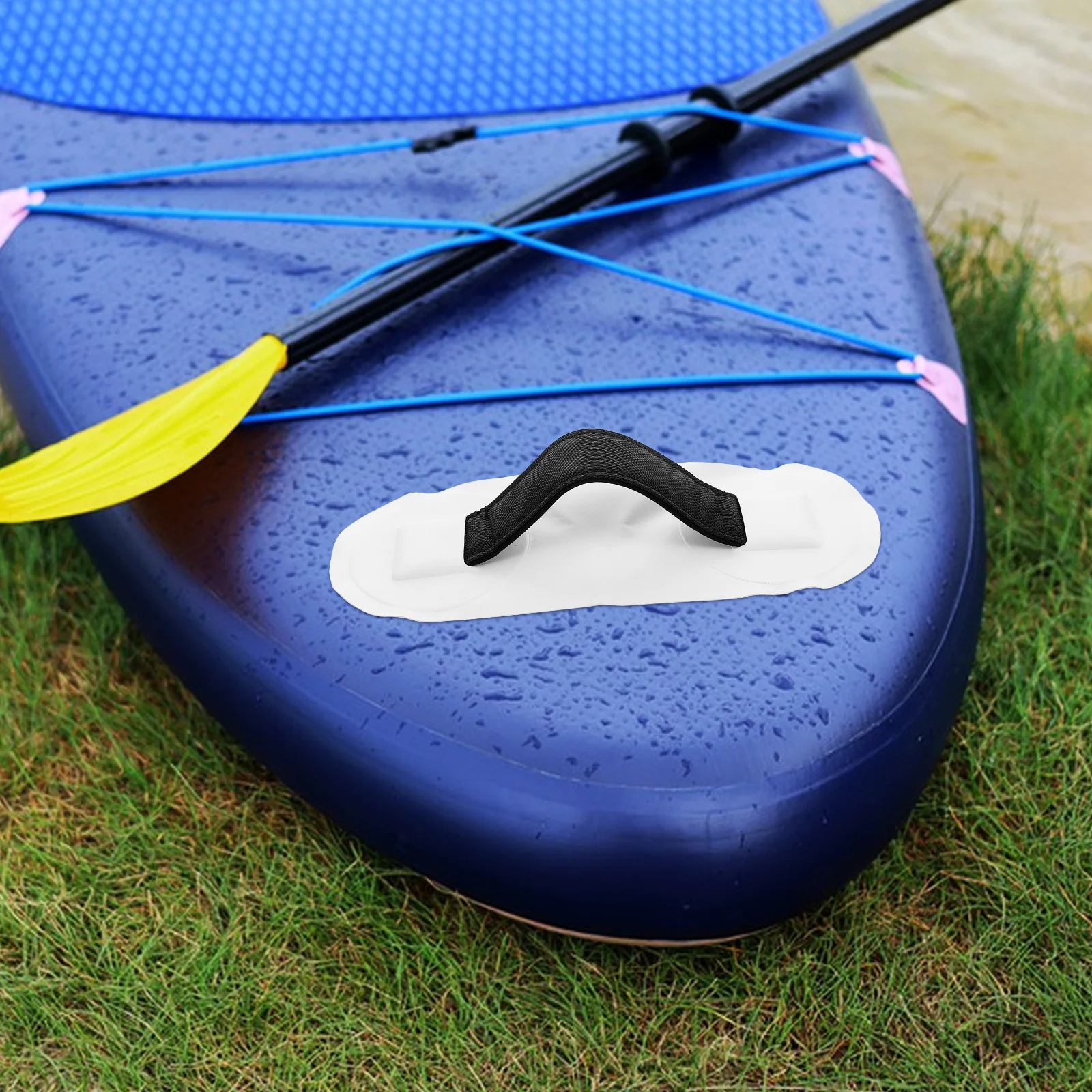 

Inflatable Boat Kayak Handle Comfortable Grip Paddleboard Surfboard Grab Handle Non Skid Practical Easy Installation Mount