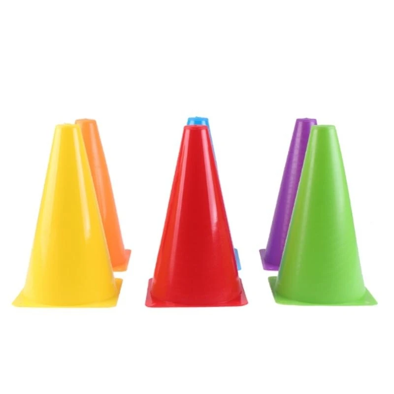 10 Buah Kerucut Kelincahan Sepak Bola Pembuat Latihan Sepak Bola Kerucut Keselamatan Lalu Lintas