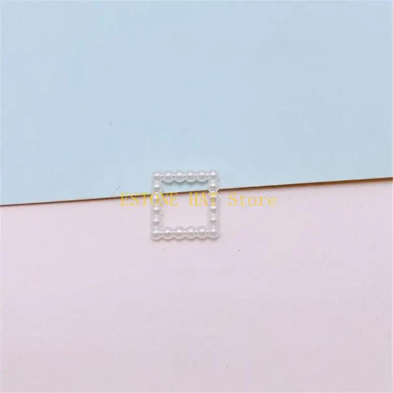 

49MF упаковка из 10 полой выходы из жемчужной формы пятна Diy Hairpin Creative Clothing Bag для волосы Barrettes Швейные декоры