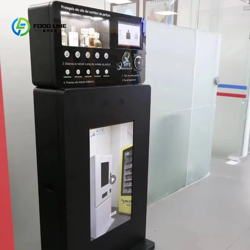 Customizable Spray-type Standing Customizable Perfume Vending Machine with CE Certification for Shopping Malls