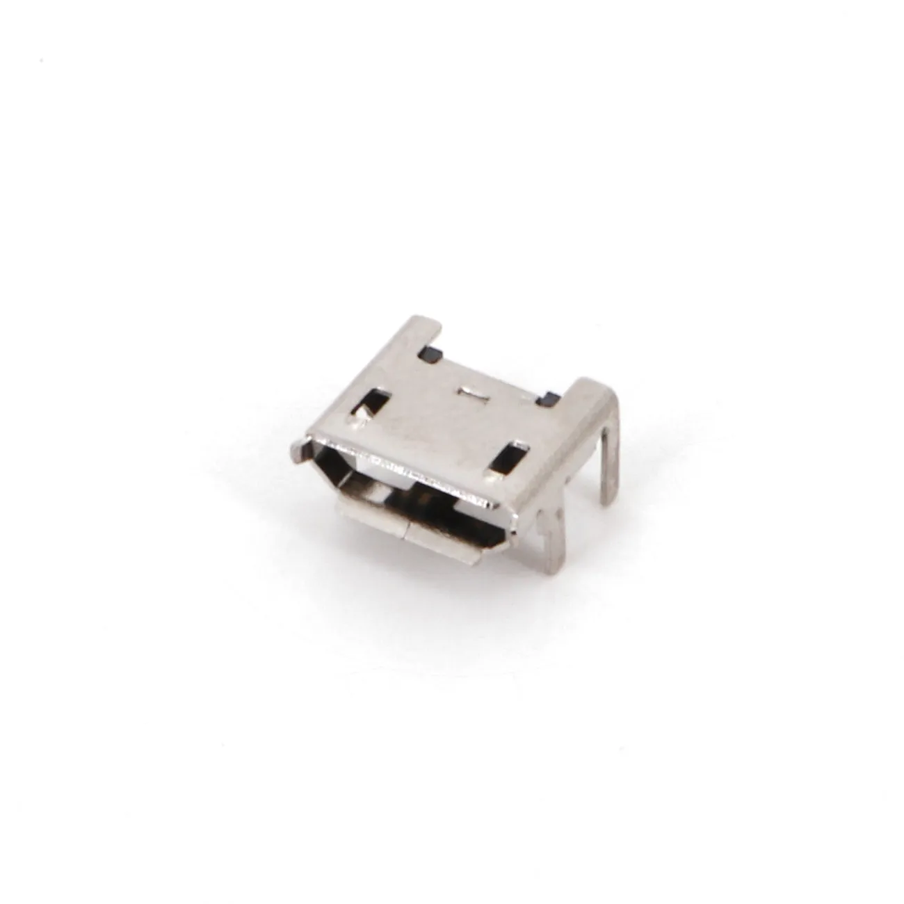 20Pcs Micro Usb Type B 5Pin Vrouwelijke Socket 4 Benen Vaste Pcb Solder Jack Connector