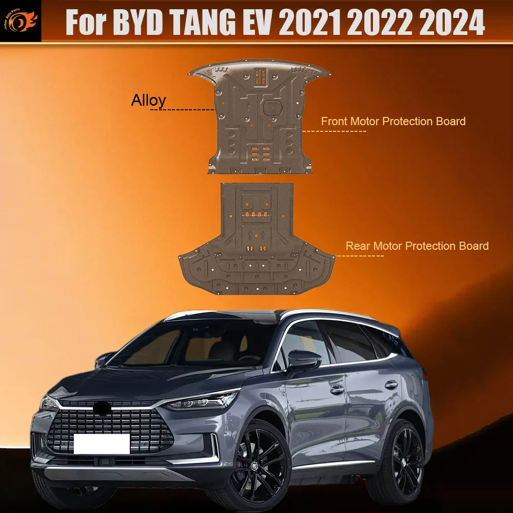 Protective Plate For Water Tank Engine Transmission Chassis Guard Board For BYD TANG EV 2021 2022 2024 Motor Protection Board