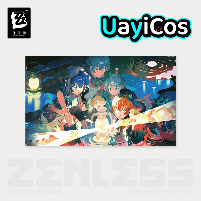 

Оригинальный Zenless Zone Zero RandomPlay, видеосерия, коллектонный постер, Эллен Джо, украшения, аксессуары для кукол, аниме-игра, игрушка, детский подарок