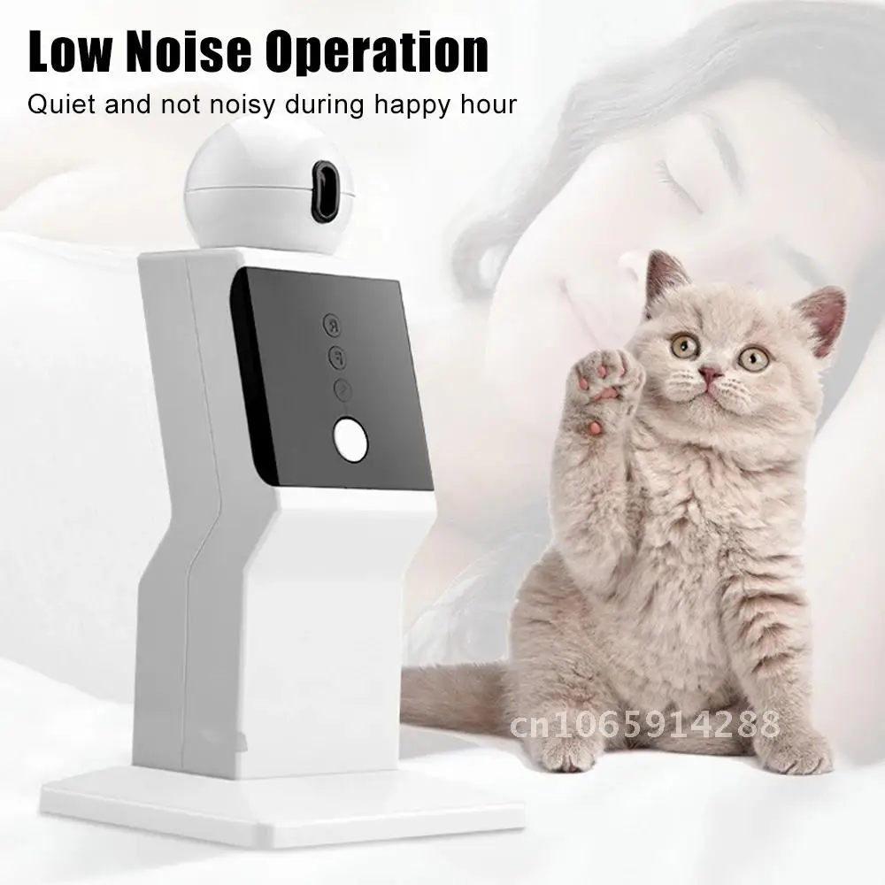Moving Laser Toy Automatic Random Cat Interactive Laser Cat Toy Exercising Dot Cats Laser Toy Smart for Indoor Red Pet