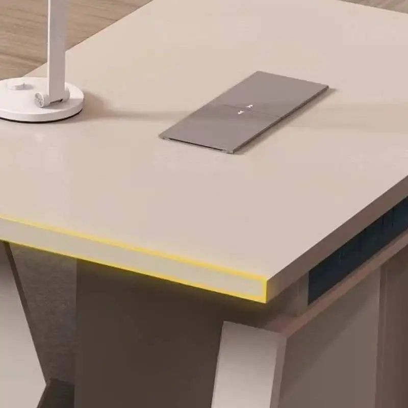 Bureaux de bureau Vintage uniques, tiroirs d'angle simples et solides, bureaux de bureau modernes et bon marché, Table de Station de travail de luxe