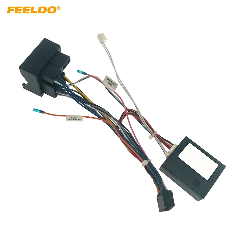Car Audio 16Pin Power Cable Adapter For Mercedes-Benz E-Class W211/W220 Stereo Plug Wiring Harness