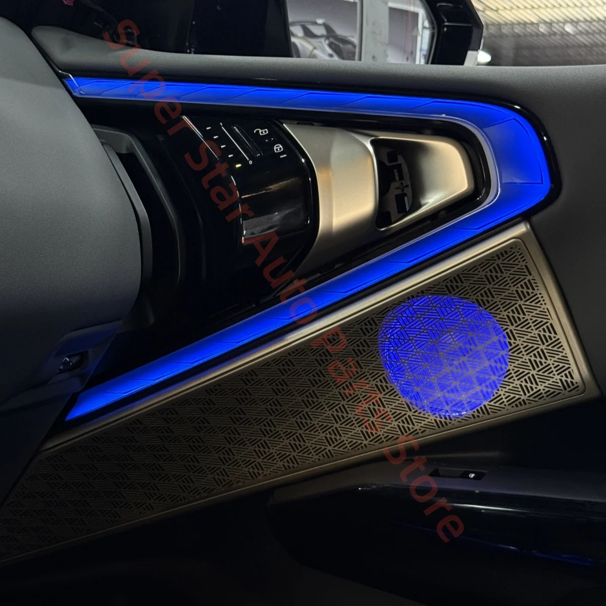 

Атмосферная лампа RHD LHD подходит для BMW X3 G45 G48 2025+ Ambient Light Обновление внутреннего освещения автомобиля Светящаяся накладка Автозапчасти