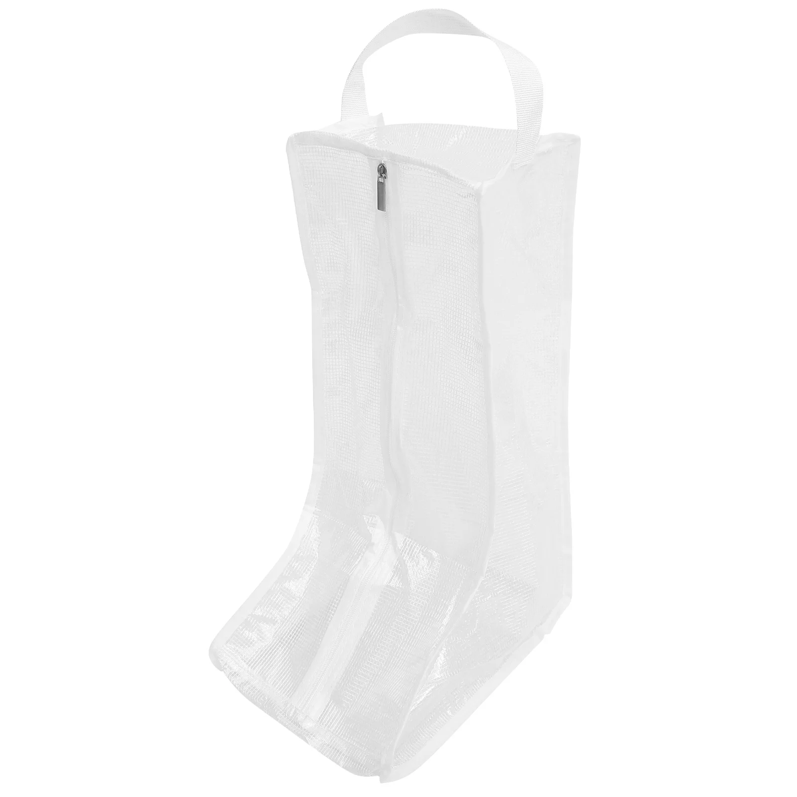 

Boots Storage Bag Zippered Organizer Reusable Pouch for Travel and Household Boots Storage Bag Multifunctional Handbag