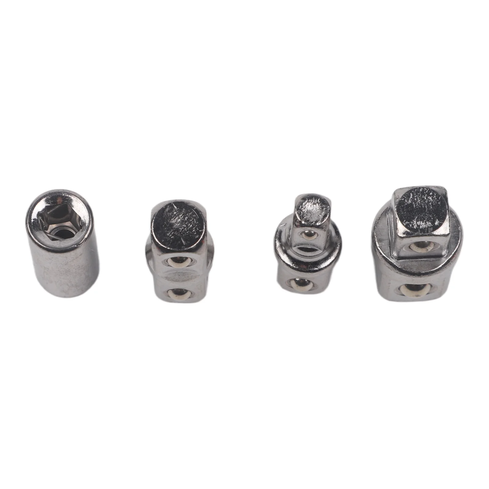 Robust Steel Square Drive Adapters Supporting 1/2 1/4 and 3/8 Inch Drives for External Square to Internal Hexagonal Transitions