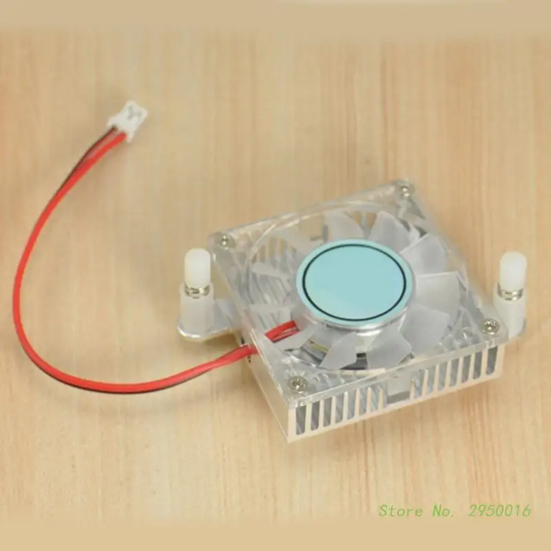 12V Graphics Heatsink Cooling Fan Radiator Cooler for IC Computer Thermal 2.0 Plug Computer Graphics Radiator Cooler