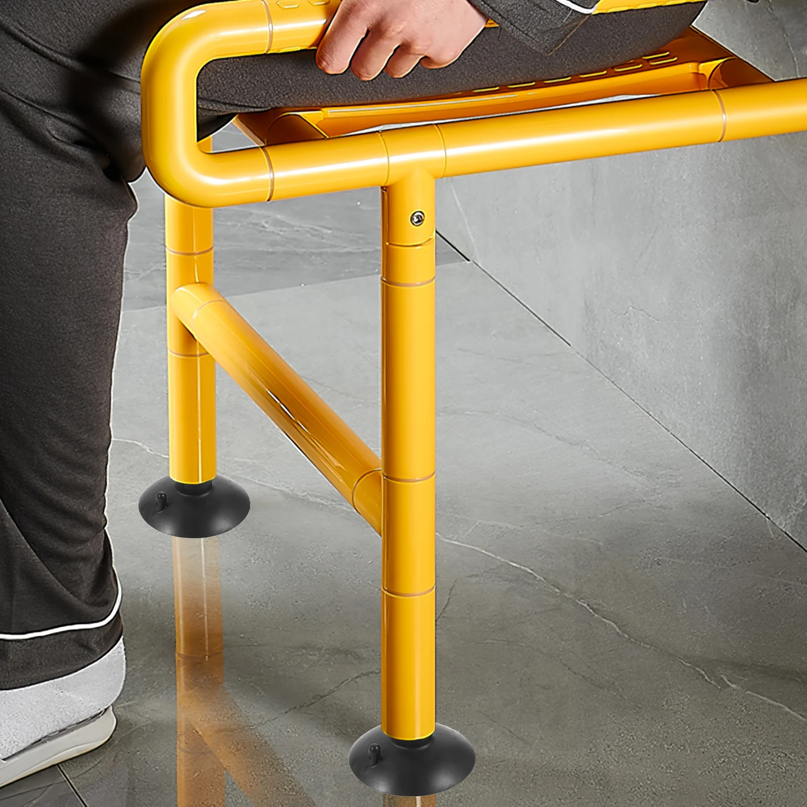 

4Pcs Toilet Chair Feet Tip Replacement Anti-Skid Screw in Stool Cap Non Slip Furniture Levelers Foot Pads Chair Leveler