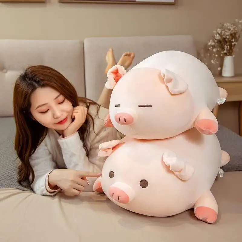 1pcs Super Soft Decompression Party Pig Cloth Doll Pig Pig Pillow Plush Toy with Multiple Specifications To Choose From
