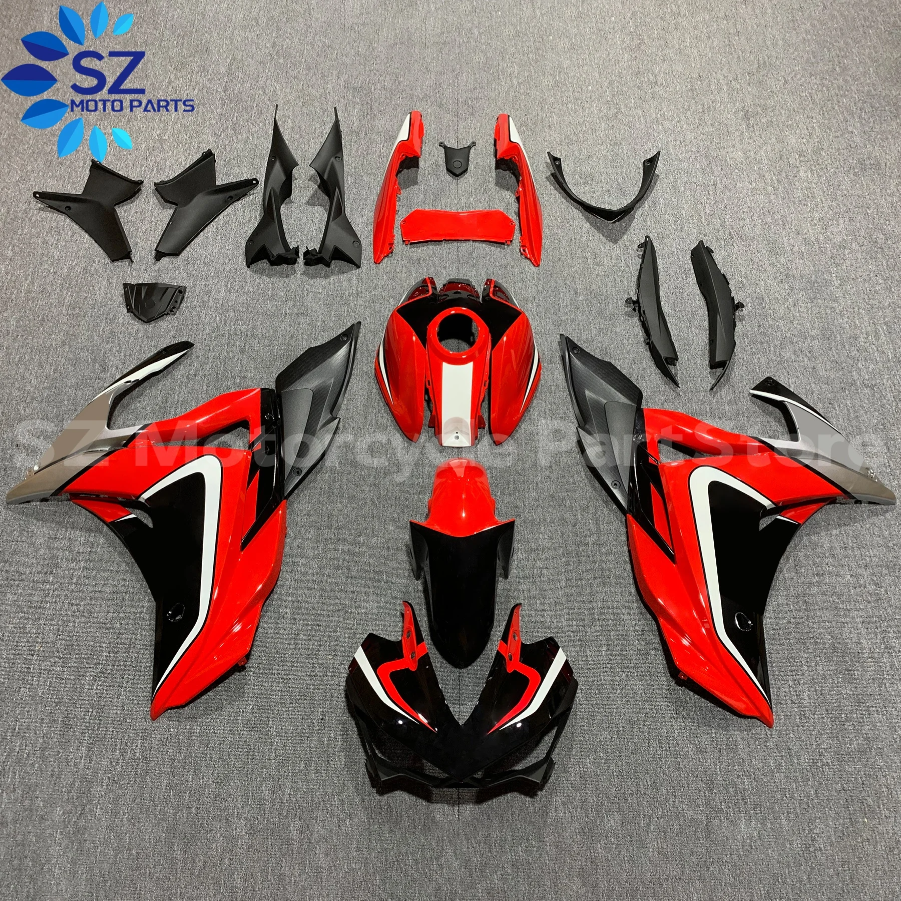 

Body Fit For YAMAHA YZF R3 R25 2014 2015 2016 2017 2018 YZF-R3 YZF-R25 14 15 16 17 18 Fairing Kits