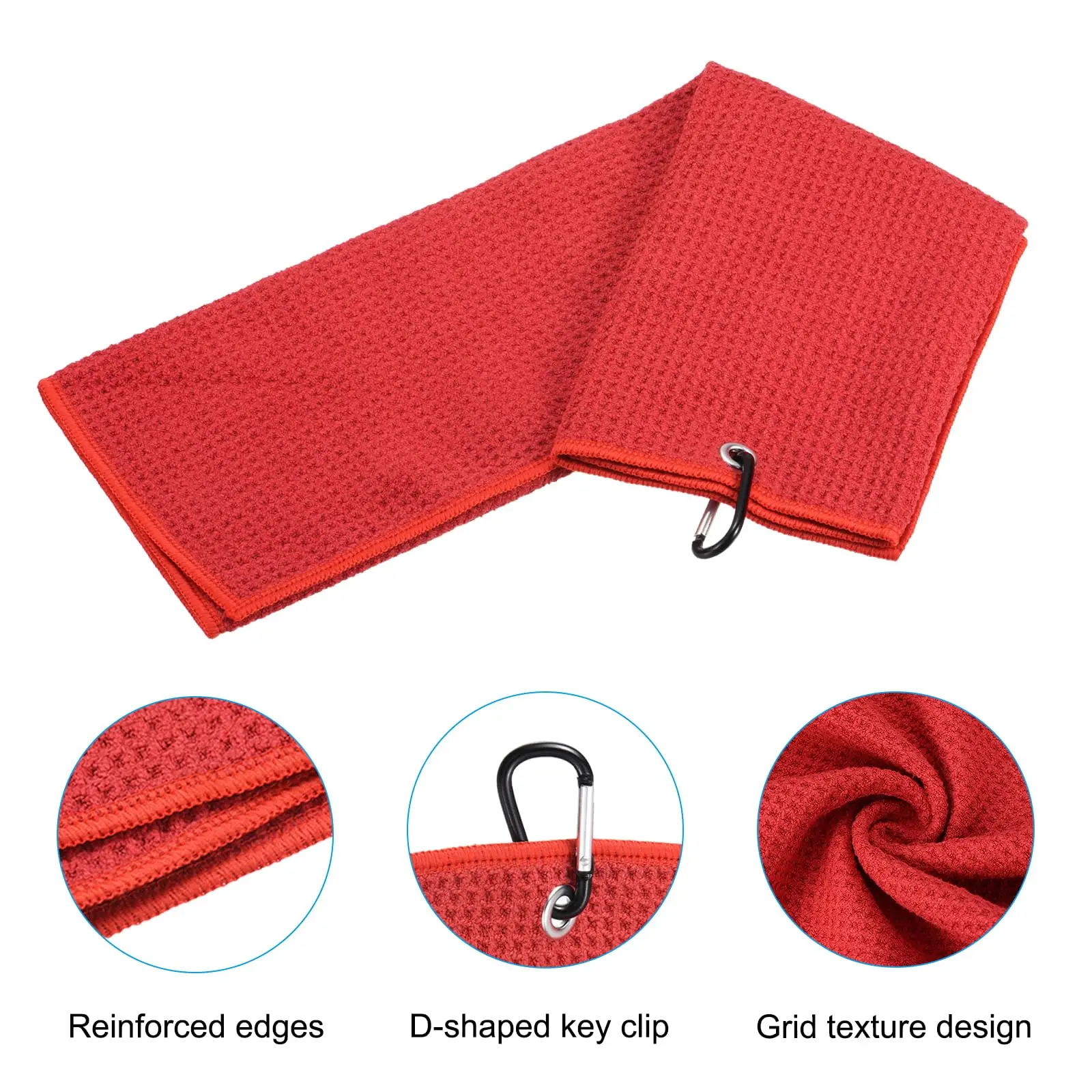 1pc Sports Absorbent Towels, Suitable for Golf, Soft Cleaning Cloth, Sports Gear, Additions,Outdoor Quick-Drying Sports Towel