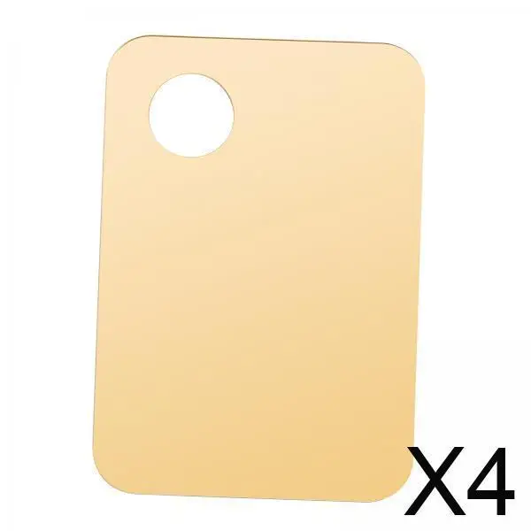 ถาดผสมสีอะคริลิคขนาดใหญ่สำหรับแต่งเล็บ อายแชโดว์ รองพื้น ลิปสติก และชุดเครื่องสำอาง