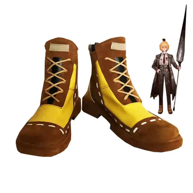 

Game Limbus Company Don Quixote Cosplay Shoes Cosplay Prop Halloween Carnival Men Women Boots PU Role Play Costumes Accessories