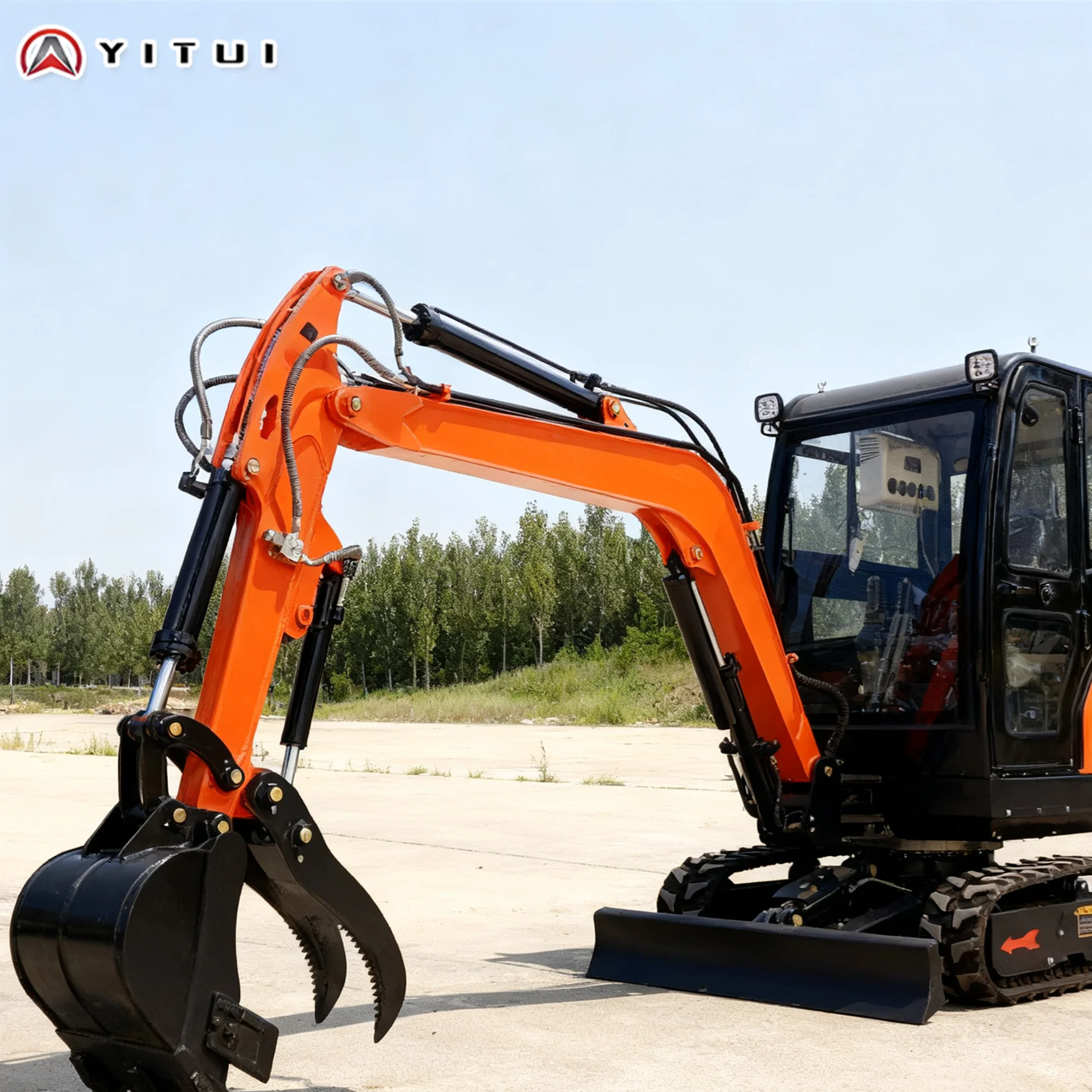 Vendite dirette in fabbrica 3 tonnellate di piccola escavatore Motore Kubota multifunzionale personalizzato Ce Epa Euro 5 Piccola escavatore