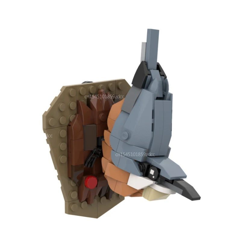 MOC Dier Vogel Raaf Ijsvogel Feral Duif Model Bouwstenen Set Robin Eagle Montage Bricks Speelgoed Verjaardag Kerstcadeaus