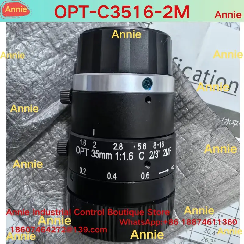 

brand-new Industrial lens OPT-C3516-2M