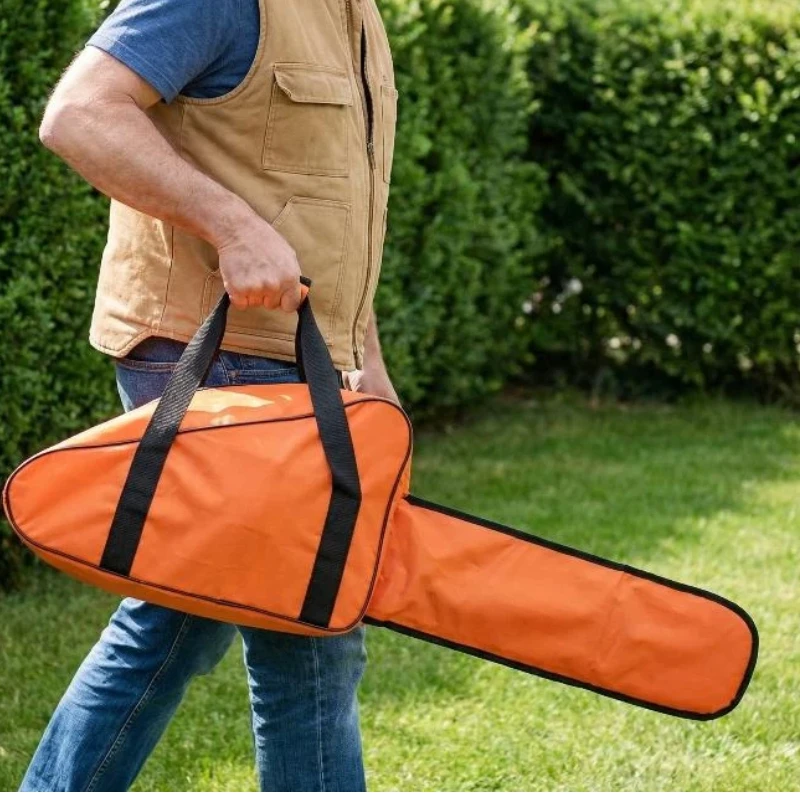 18/20Inch Heavy-Duty Chainsaw Carrying Bag Protective With Zipper Dustproof Oxford Fabric Chainsaw Carrying Case Handbag