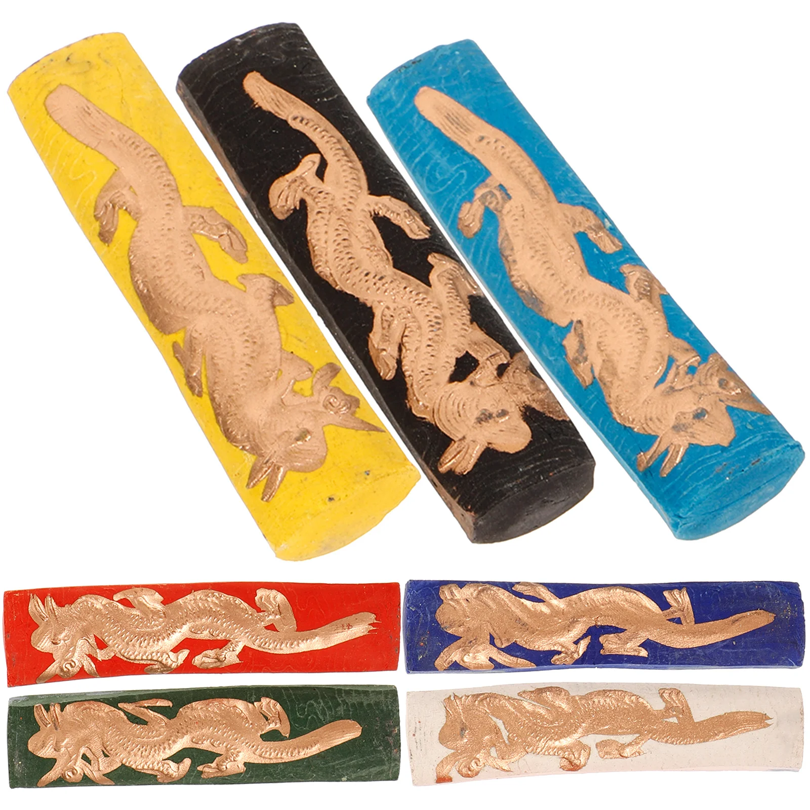 

7Pcs Ink Stick Traditional Chinese Ink Stick Handmade Ink Stick Calligraphy Ink Stick ink block drawing chinese ink stick