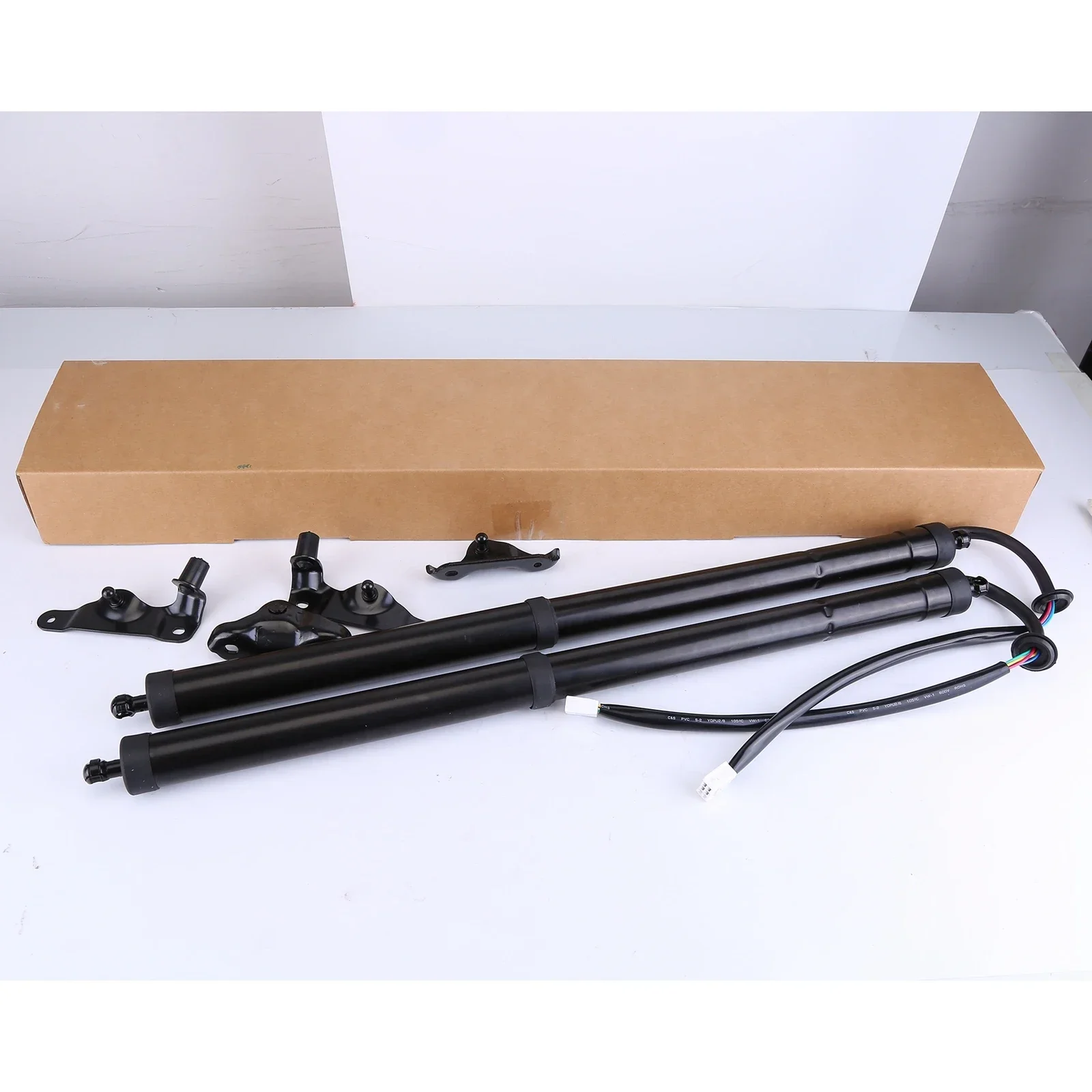 لتويوتا هايلاندر آسى وحدة 2014-2019 1 زوج من الباب الخلفي الخلفي سحب أسفل المحرك تبختر الجانب الأيسر والأيمن 68910-09130 #6