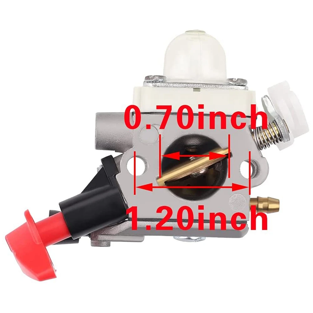 C1M-S267A FS56RC Carburetor Kit for Stihl FS40 FS50 FS56 FS70 FC56 FC70 HT56 KN56 KM56 Trimmer