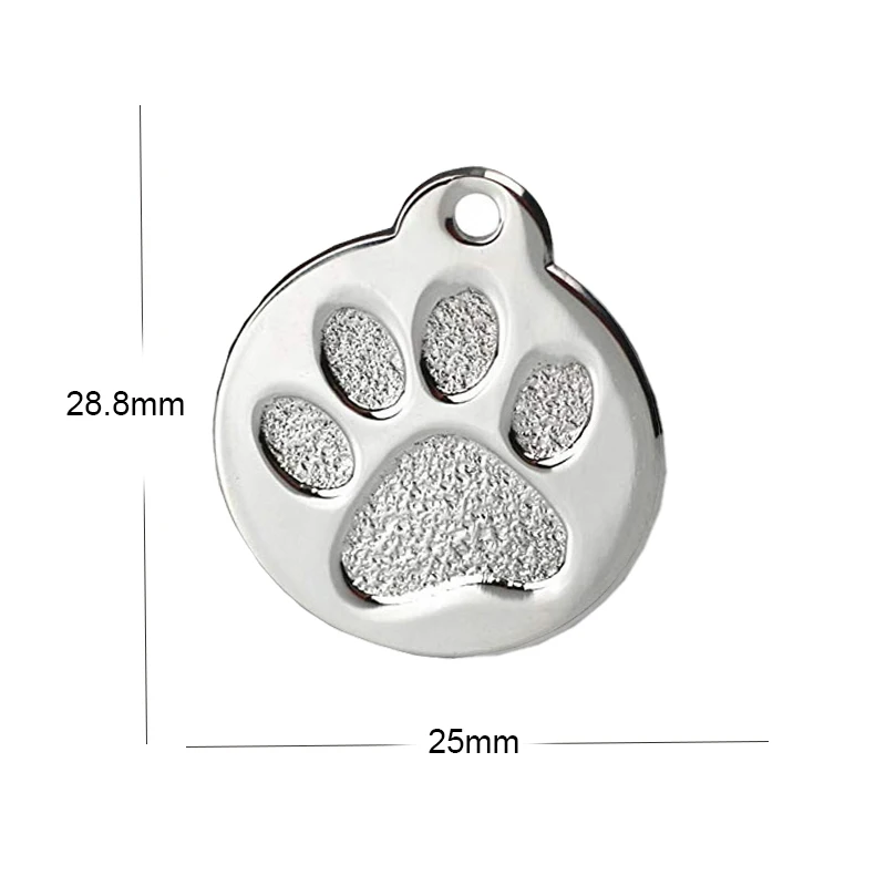 Personalized Custom Pet Dog ID Nameplate Identification Dog Tag Anti-lost Puppy Name Pet Supplies Accessories Cat and Dog Collar