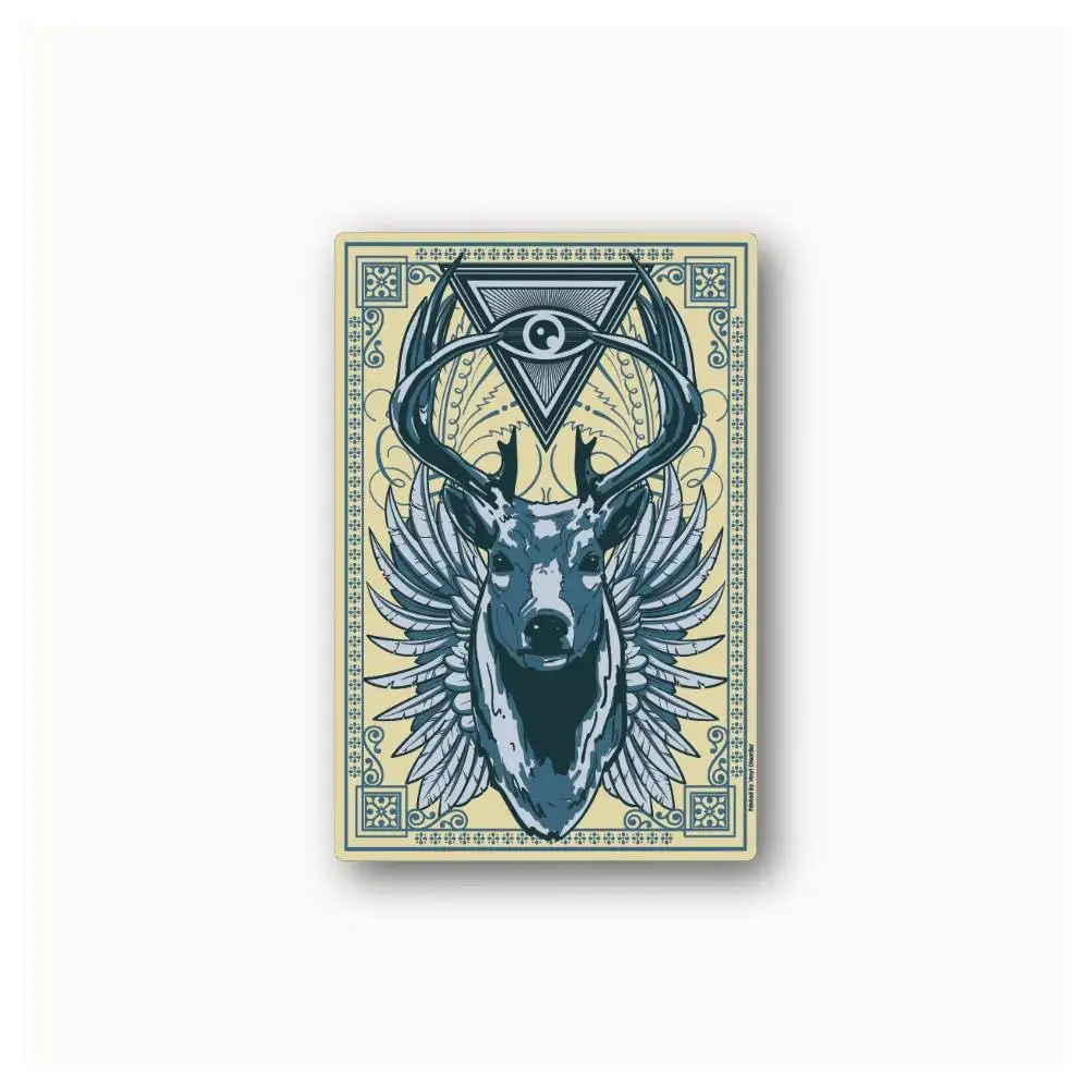 Deer Trophy Waterproof Stickers For Decorating Car Windows Motorcycles And Computers.