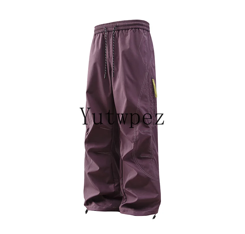 Sport-Laufhose Wasserdichte Cargohose für Herren Taktische Hosen Outdoor-Kletter- und Bergsteigerhose Wander-Arbeitshose Lässige Streetwear Jogginghose – Detail 12