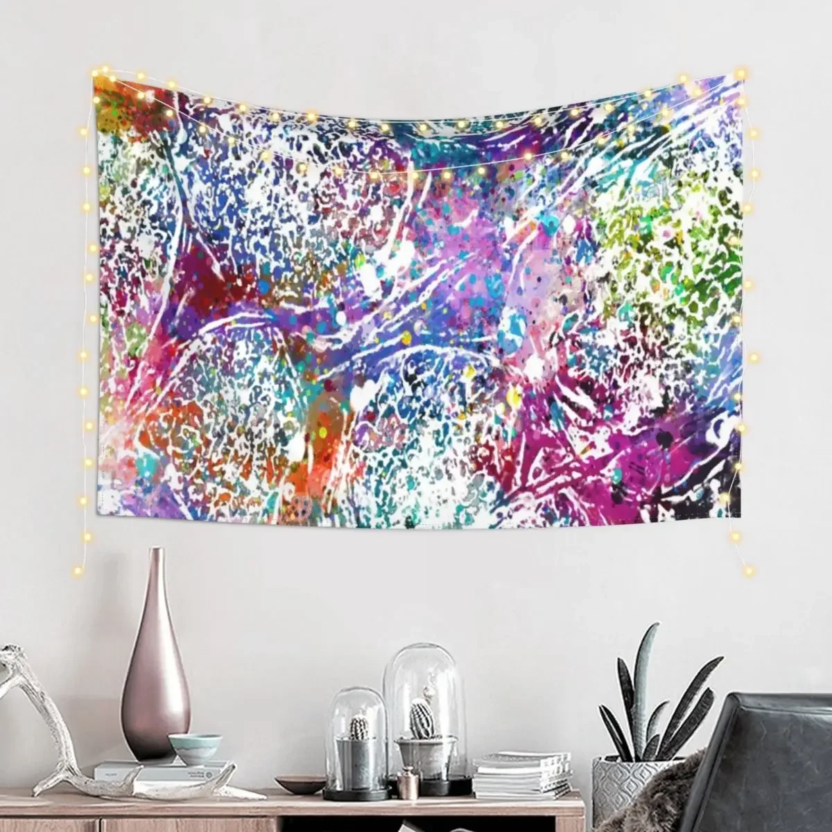 Stem Cells Microscopic Histology Tapestry Home Supplies Decorative Wall Mural Room Decorations Aesthetic Tapestry