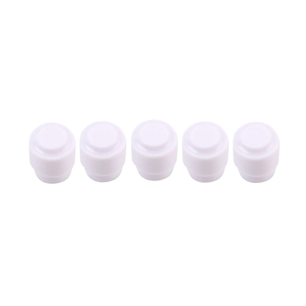

5Pcs Switch Knob Tip Caps for Electric Guitar Pickup Selector Switch Round Vintage Style Black Replacement Pickup Tip Cap