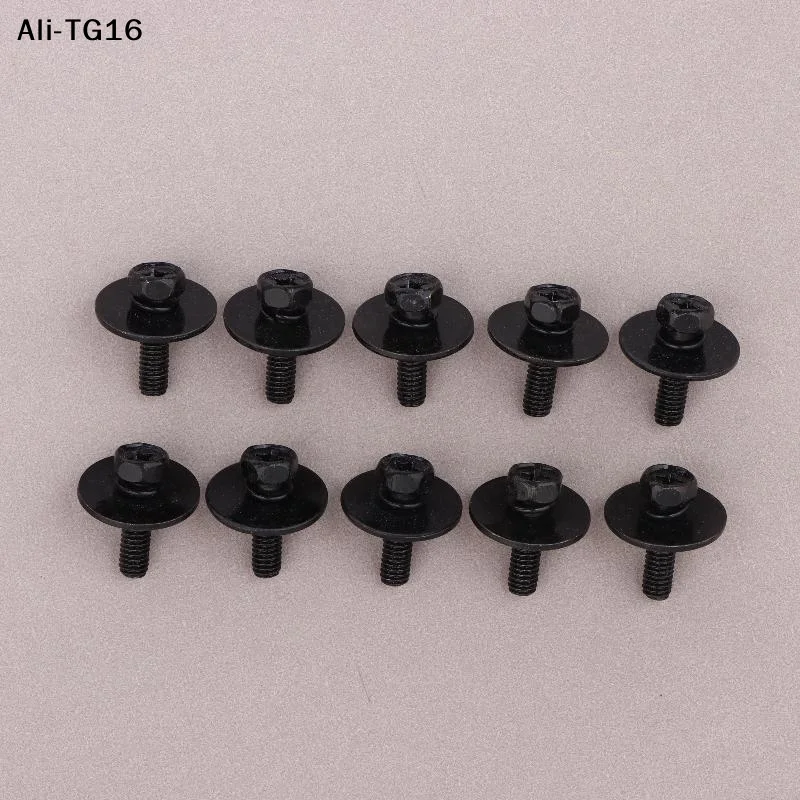 【AY1】10Pcs Drum Lug Screws Mounting Screws Durable Bass Drum Screws Drum Part Percussion Drum Cow Bell Musical Accessories