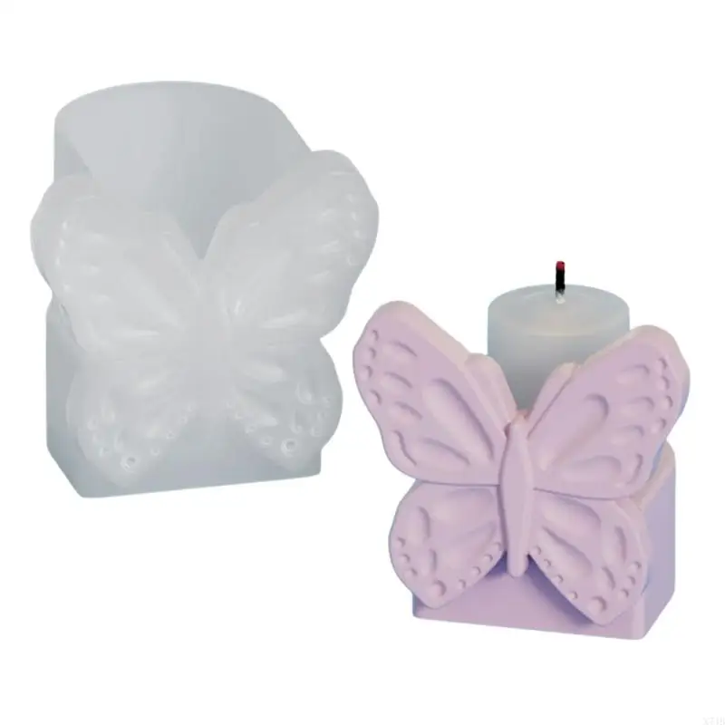 

Multiple Purpose Butterfly Elastomer Cast For Storage Cartons Waxlights Soaps Creative DIY Gift Making