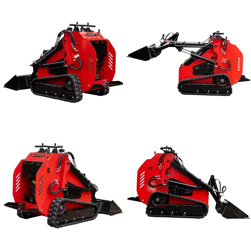 HTS382T Tracked Skid Steer Loader 3 Pump 3 Valve Customizable Warranty High Quality