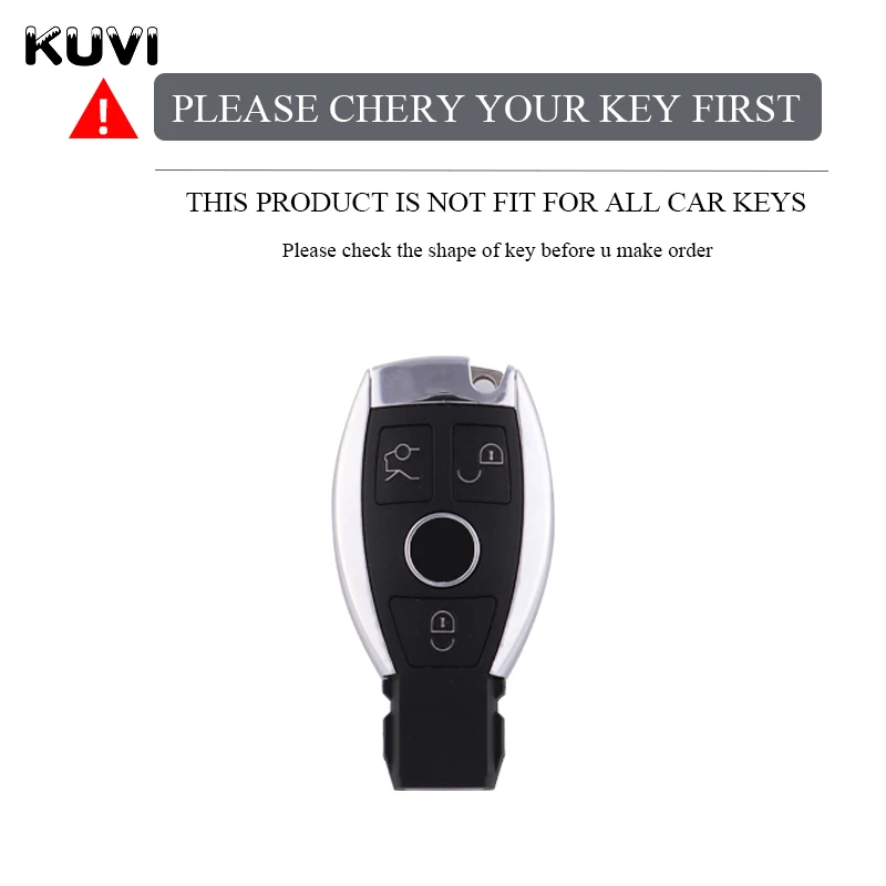 TPU Car Remote Key Case Cover Shell Fob per Mercedes Benz A B C E R Class GLS GLA GLK GLC CLS CLA AMG W204 W205 W212 W463 W176