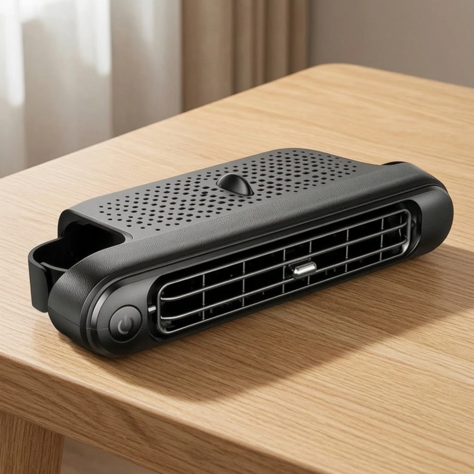 Car Seat Fan with Mounting Bracket Cooling Car Seat Fan Plug in Stable for Drivers, Road Trips
