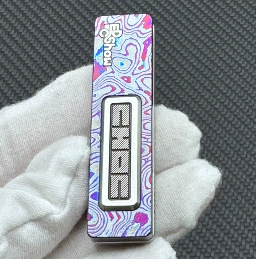Used EDC Lautie Chocolate Zircuti fidget slider decompression toy