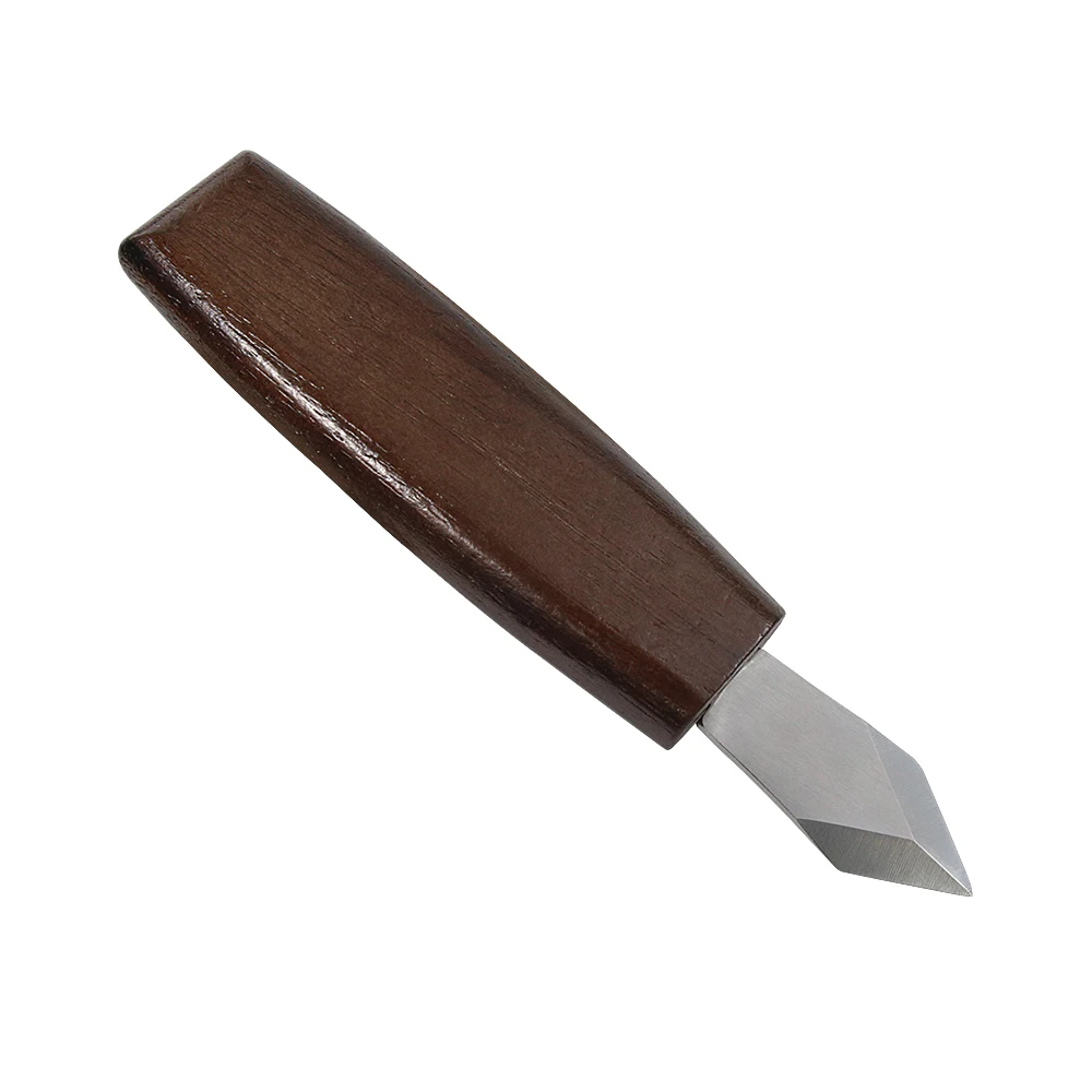 Marking Knife Double Bevel Striking Knife With CR-V Sharp Blade Wooden Handle For Woodworking Carving And Marking image 5