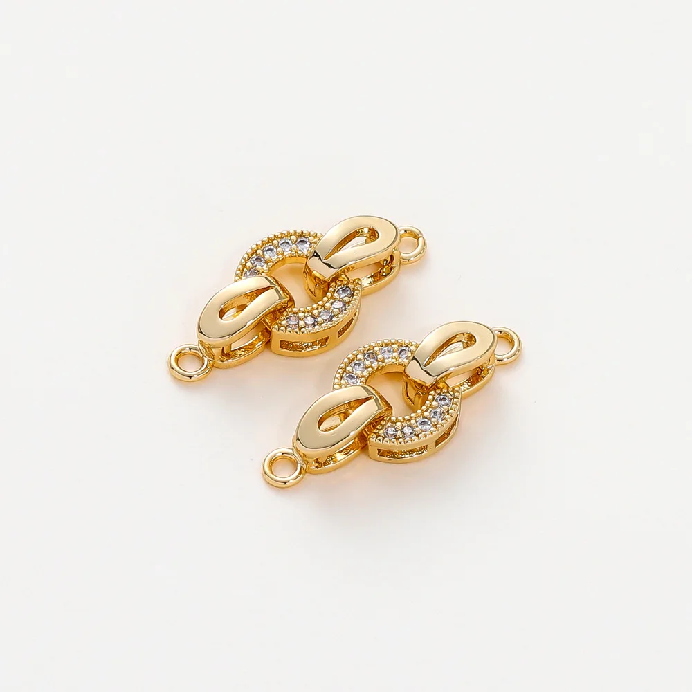 

5Pcs Jewelry Clasp Closure Fold Over Clasps Durable Buckle Extensions for Necklaces and Bracelets DIY Connector Clasp