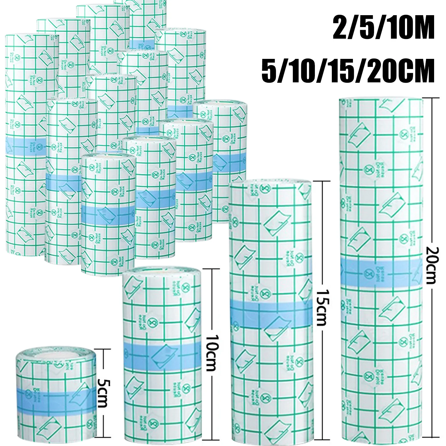 10/5/2M Waterdichte Tattoo Film Nazorg Beschermende Huid Tattoo Healing Reparatie Film Zelfklevende Bandage Tape Roll Tattoo Accessoire