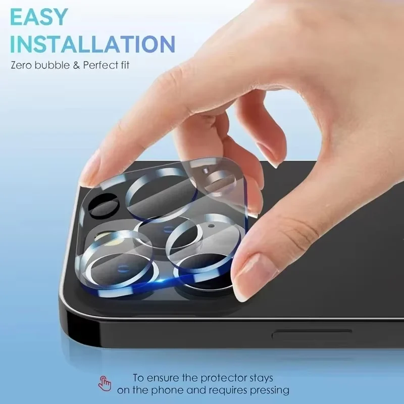 Camera Lens Protector Glass For iPhone 14 17 15 11 13 12 16 Pro Max Air Camera Protective Glass Film For iPhone 13 12 Mini Plus