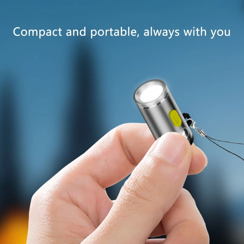 Mini lampe de poche LED haute luminosité, salle de bain T, petites torches LED, 62By connecteurs de type C, parfaites pour une utilisation en voyage