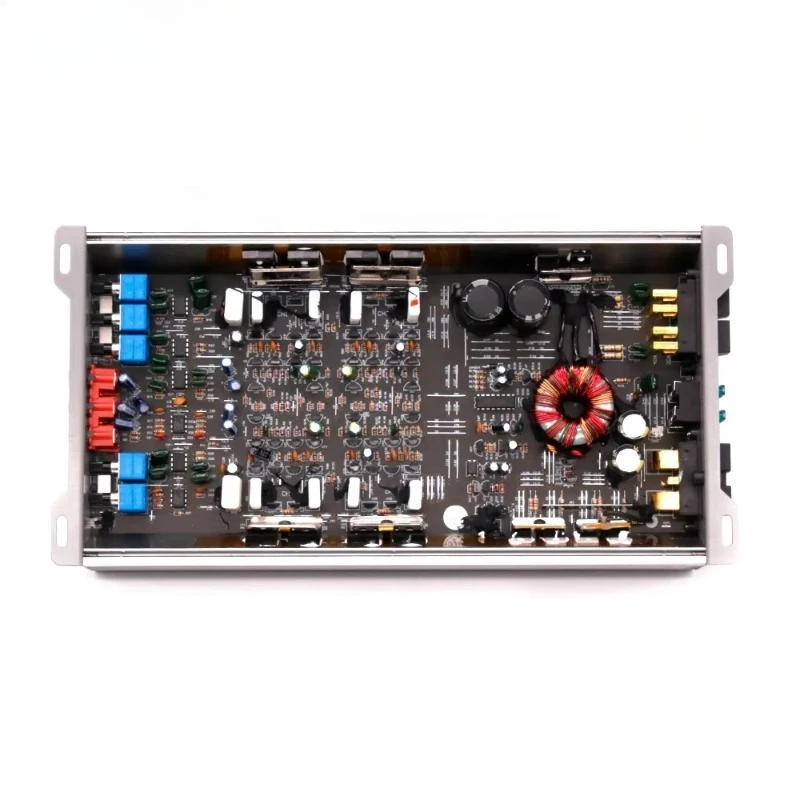 12V strong power 4 channel automotive audio amplifier automotive lossless high fidelity quad amplifier