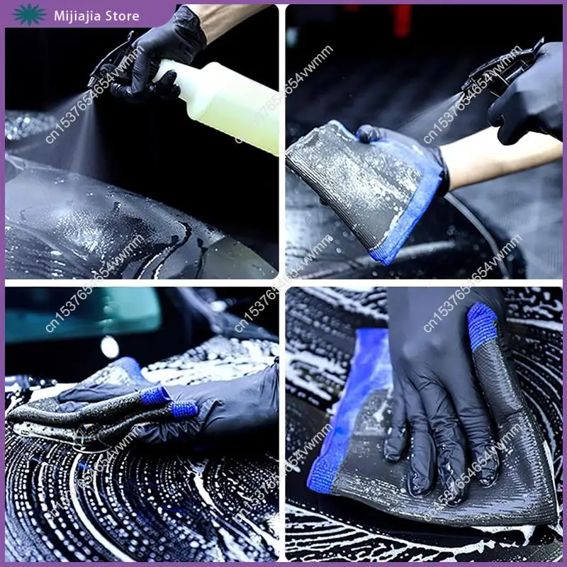 クレイタオル、2枚組クレイタオル洗車、ファイングレードマイクロファイバー車用クレイタオル、DIYディテールクレイタオル販売中