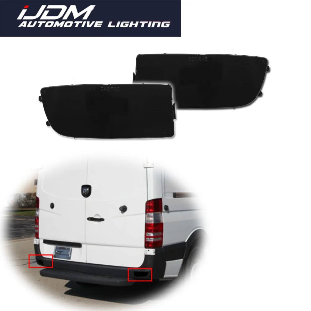 For Mercedes-Benz Sprinter For Dodge Sprinter For Freightliner Sprinter Car Rear Bumper Reflector Tail Brake Light Cover Shells