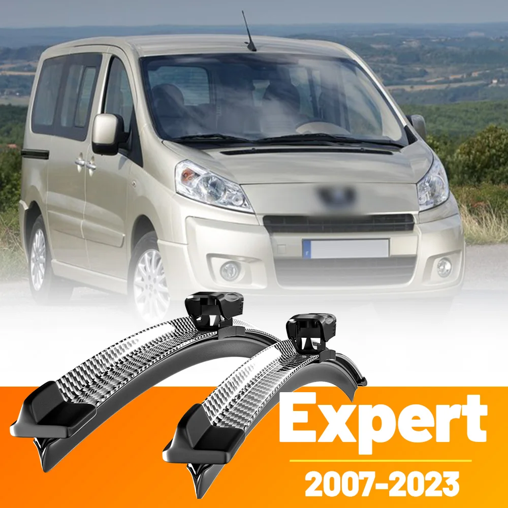 

2 шт. передние щетки стеклоочистителя из углеродного волокна для Peugeot Expert 2007-2023 2008 2010 2015 2016 2017 2018