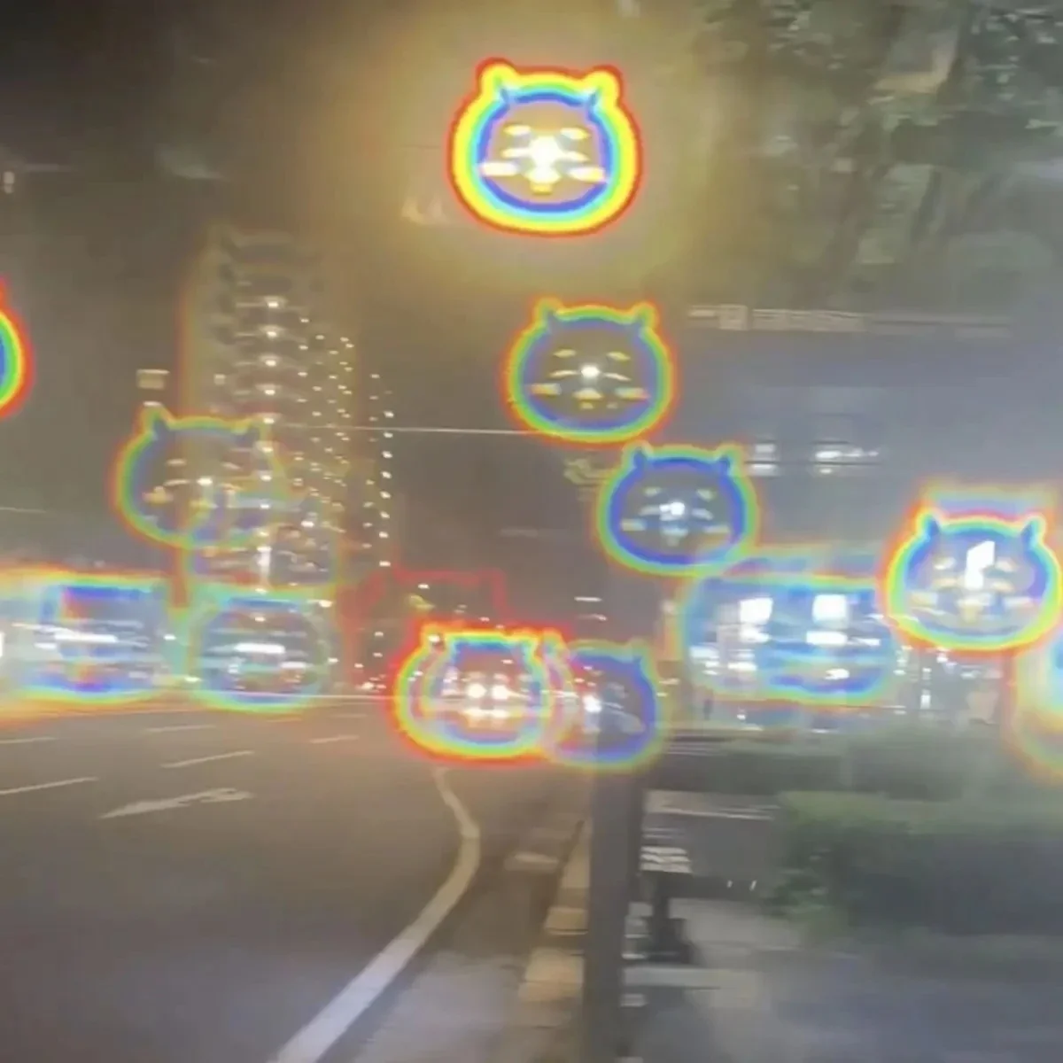 

Chiikawa Fireworks Stick Kawaii Handheld Filter Diffraction Photography ハチワレ Glasses Special Effect Card Birthday Gifts うさぎ