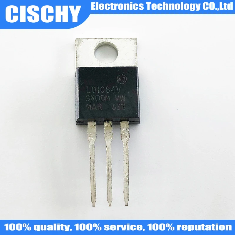 10pcs/lot LD1084 LD1084V 1084 TO-220 In Stock