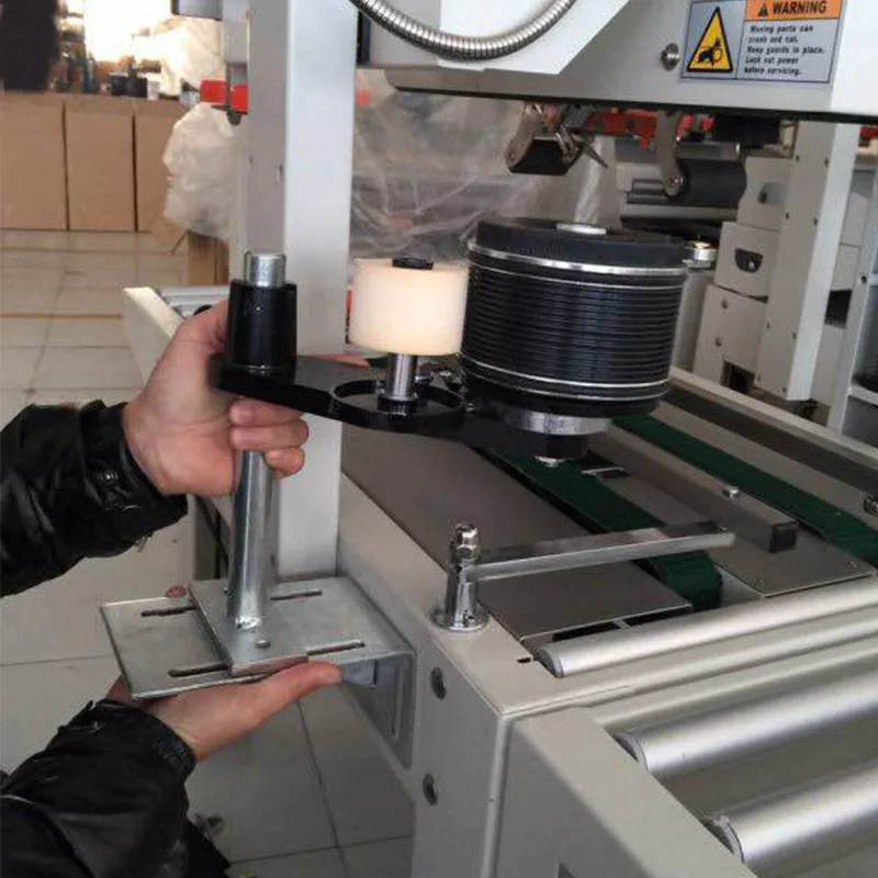 Side Wire Drawing Roller Ink Code Printer Box Sealing Machine Carton Rolling Code Date Rolling Printer